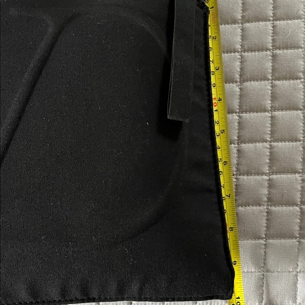 Black Zip Pouch V embossed Valentino logo for laptop or a clutch